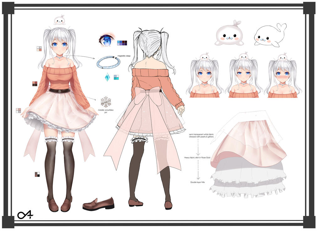 Clarissa Punipun Vtuber Model